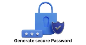 Easily Generate secure Password