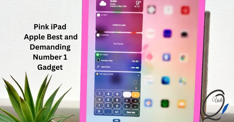 You are currently viewing Pink iPad : Apple Best and Demanding Number 1 Gadget